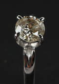 Solitairering - ca. 0.67 ct.