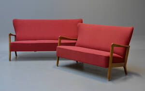 Søren Hansen for Fritz Hansen To sofaer for Fritz Hansen 2