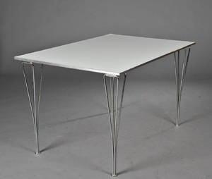 Piet Hein  Bruno Mathsson. Rektangulært spisebord