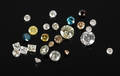Samling diverse uindfattede diamanter - 3.04 ct.