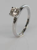 Solitairering, ca. 0.72 ct.