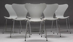 Arne Jacobsen, 7er spisestole, model 3107 6 Denne vare er sat til omsalg under nyt varenummer 4885154