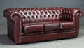 Chesterfield tre-pers.sofa. 