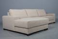 Moderne 3 pers. sofa med chaiselong i venstre side, model Madrid