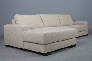Moderne 3 pers. sofa med chaiselong i venstre side, model Madrid