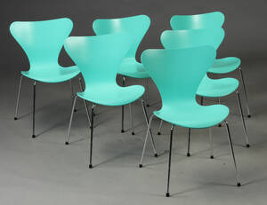 Arne Jacobsen. 7er stole, model 3107 8
