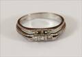 Ring i 18k vitguld