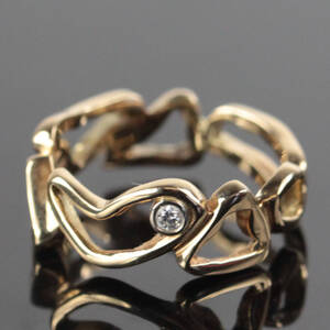 Bræmer Jensen, Brillant ring i 14 kt. guld