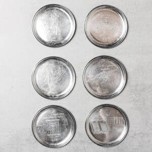 BRUKSMEMOROBILIA, Silver, 6 dlr