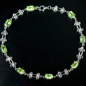 Peridot armbånd