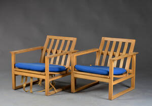 Børge Mogensen. Et par Slædestol model 2256. 2  