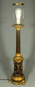 Bordslampa, barockstil