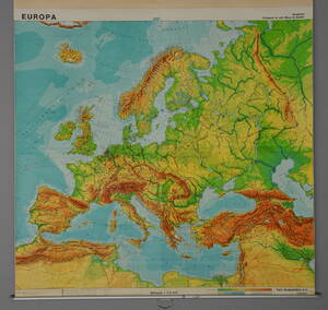 Skolekort. Europa
