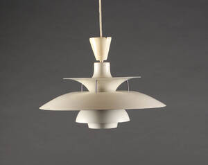 Poul Henningsen. PH5 pendel, hvid 