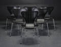 Arne Jacobsen. Sæt på seks 7er stole 3107 6