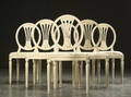 Seks spisestole i gustaviansk stil 6