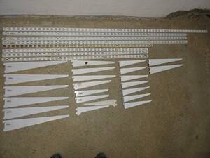 Hyllkonsoler  väggskenor