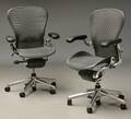 Donald Chadwick  William Stump. Et par multijusterbare kontorstole, model Aeron Executive Refurbished 2 