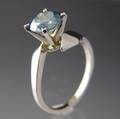 Solitaire ring ca. 1.53 ct.