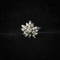 Ring, 18 k. Med diamanter