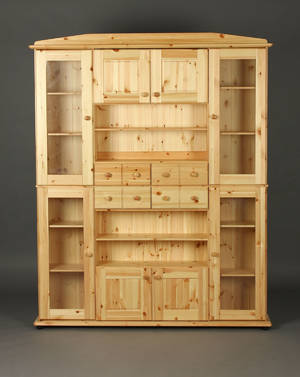 Vitrineskab  køkkenskab