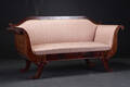 Christian VIII sofa af mahogni, 1800-tallet