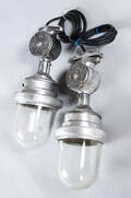 Zwei Werkslampen  Industrielampen  Industrieleuchten 2