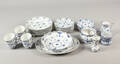 Royal Copenhagen  Kgl. P. Musselmalet Helblonde. Div dele af stel 30 