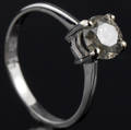 Solitaire ring ca. 1.00 ct.