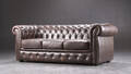 Tre-pers. Chesterfield form sofa