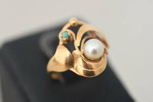 Guldring 18K ca 3,4gr