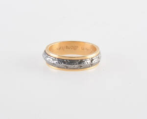 Ring Alton 18 k guld med tenninfattning