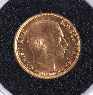 Christian X, 10 kroner guld 1917
