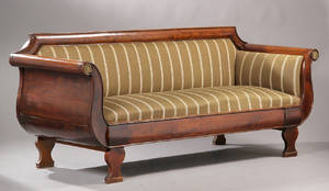 Dansk senempire sofa ca. 1840.