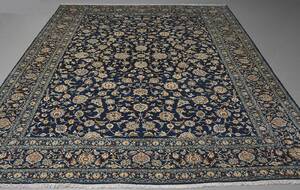 Persisk Kashan. Uld på bomuld. 370 x 296 cm