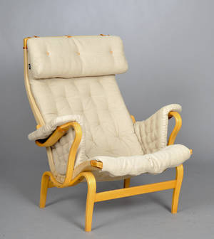 Bruno Mathsson. Lænestol model  Pernilla