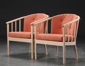 Stouby. Par lænestole af bøgetræ 2 