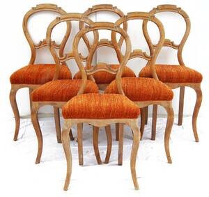 Stolar 6st, Nyrokoko, omkring år 1900