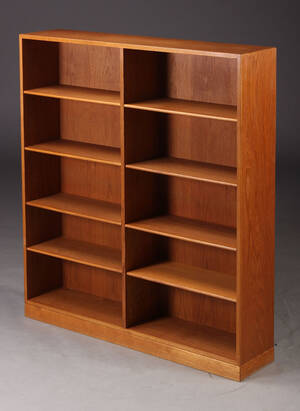 Børge Mogensen. Reol af egetræ, FDB 