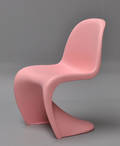 Verner Panton. Panton Chair. Spisestol