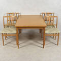 MATGRUPP, 5-delar, furu, 196070-tal.