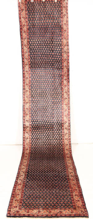 Orientmatta, handknuten, Botemir, 405x85 cm
