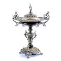 UPPSATSSKÅL, nysilver, 1900-talets första hälft.