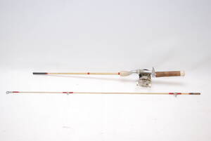 Glasfiber spinnestang 5 fod med 4 brohters hjul3 