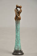 Figur af bronce