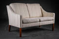 Børge Mogensen. To-pers. sofa, model 2208  