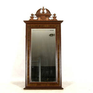 SPEGEL, träglas, 181900-tal.