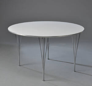 Piet Hein Bruno Mathsson. Cirkulært spisebord