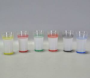 6 st. Selterglas, 195060-tal