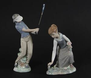 Figuriner i porslin 2st, Spanien